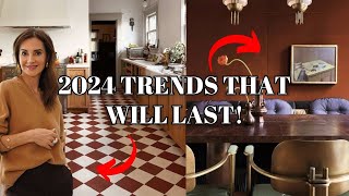 2024 Interior Design Trends That Are TIMELESS  Nina Takesh [upl. by Aicilehp]