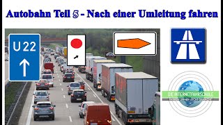 Autobahn Teil 5  Fahren nach Umleitungen  Sonderfahrt  Fahrstunde  Prüfungsfahrt [upl. by Mylan34]