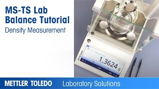 Density Measurement with Laboratory Balances [upl. by Eneleahs958]