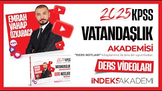 11 2025 KPSS  Vatandaşlık  Ceza Hukuku  Emrah Vahap Özkaraca [upl. by Anaert133]