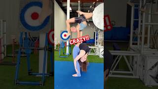 Rate this ACRO move with SOFIE DOSSI  shorts contortion viralshorts [upl. by Mohamed]