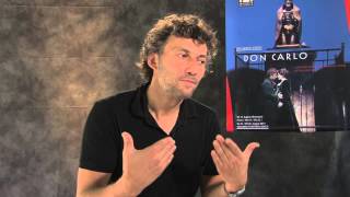 Jonas Kaufmann recounts Don Carlos Salzburg Festival 2013 [upl. by Aleunam]