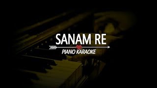 Sanam Re  Arijit Singh  Karaoke Unplugged [upl. by Kellen]