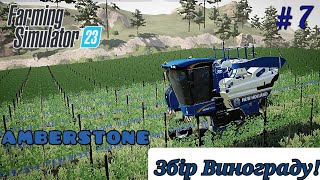 FARMING SIMULATOR 23 AMBERSTONE TIME LAPSE Збір Винограду 7 [upl. by Ellimak]