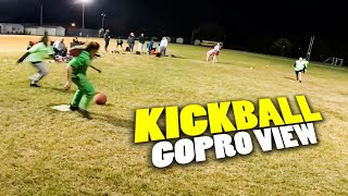 Kickball POV Game  Head Cam  Clubwaka [upl. by Akyeluz]