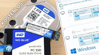 Windows 10 HDD und SSD klonen und 11 auf neue kopieren 👍️ Alle Daten und Programme umziehen [upl. by Acinoryt]