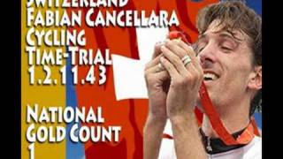 Fabian Cancellara Mens Cycling TimeTrial Switzerland GOLD [upl. by Obala259]