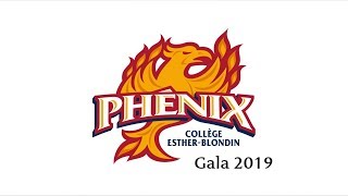 Gala des Phénix 2019  Collège EstherBlondin [upl. by Yztim]