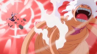 Luffy using GumGum Dawn Whip against lucci One piece episode 1101 [upl. by Arikal278]