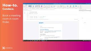 How to  Outlook  Book a Room in Room Finder [upl. by Pish160]