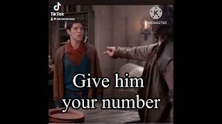 Gwaine tries to play matchmaker merlin merthur arthur gwaine merlinedit lancelot [upl. by Yecnahc]