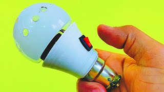 What can you do with a small motor and a light bulb DIY projects [upl. by Ariada]