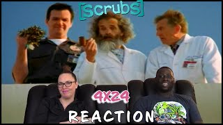 SCRUBS 4X24 My Drive By REACTION FULL Reactions on Patreon [upl. by Nerad110]