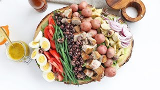 Niçoise Salad Recipe with Fresh Grilled Tuna  Seasoned  The Inspired Home [upl. by Nerw]