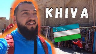 The First Impressions of Khiva Uzbekistan 2021  On The Way To Karakalpakstan [upl. by Idnir459]