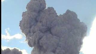 ERUPCION VOLCAN GALERAS [upl. by Nuarb779]