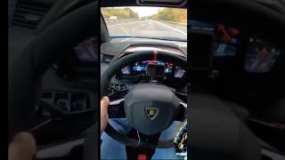 Lamborghini Aventador SVJ on Autobahn Lamborghini [upl. by Mano216]