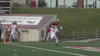 White tops Red in annual Lamar Spring Game [upl. by Edmond444]