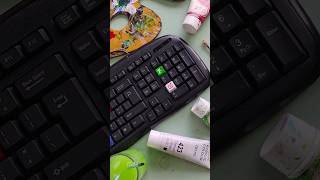 customised keyboard part 18 art acrylic drawing acrylicpainte acrylicpainting painting artist [upl. by Gunner]