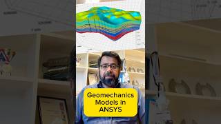 Geomechanics model in Ansys rocks sand soil clay gravel modelling fea ansys [upl. by Nave]