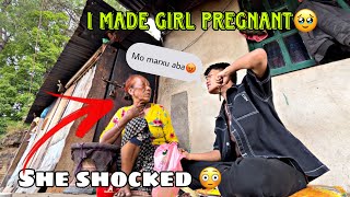 I MADE HER PREGNANT PRANK😂  HAJUR AMA RISAYO😡  GIRL PREGNANT PRANK PART2😱 [upl. by Nievelt]