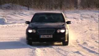 MB W203 on snow [upl. by Lean337]