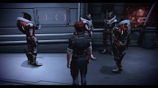 Mass Effect 3 Restart Part 22 Turian Fire team Grunt Wrex rescue colonists from Cerberus [upl. by Aneloj]