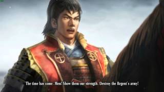 Nobunagas Ambition Sphere Of influence Cutscene 25The Battle of Hetsugigawa [upl. by Anert238]