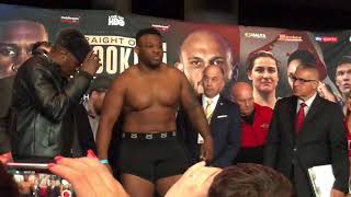 Jarrell Big Baby Miller vs Johann Duhaupas  WEIGH IN [upl. by Ruff]