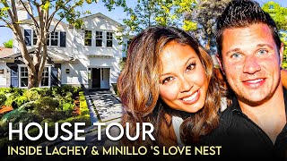 Nick Lachey amp Vanessa Minnillo  House Tour  5 Million Tarzana Mansion amp More [upl. by Isolt]