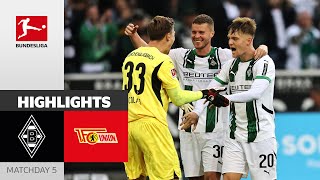 Čvančara in the Last Second  Borussia Mgladbach  1 FC Union Berlin 10  MD5 – Bundesliga 2425 [upl. by Atteloj]