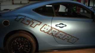 TCT Wraps Wrapping a Subaru BRZ [upl. by Esilrac]