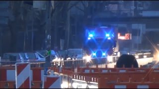 Einsatzfahrt WLF ABAS Berusfeuerwehr Karlsruhe Westwache [upl. by Hgiellek]