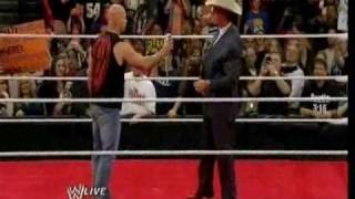 Stone Cold Pours Beer All Over Michael Cole [upl. by Ahsit769]