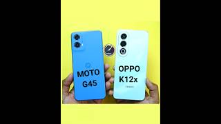 oppo k12x vs moto g45 speed test  Which is Best Phone Under 10k [upl. by Alaunnoif]