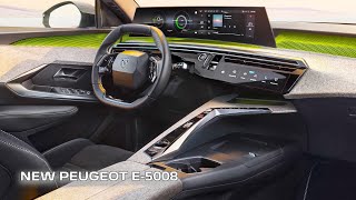 2024 PEUGEOT E5008 first look – Interior Exterior and Drive [upl. by Atinahs391]