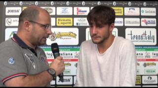 PISA  PONTEDERA  1  1  FILIPPO COSTA  Intervista [upl. by Earal]