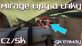 CSGO  Tipy a Triky MIRAGE CZSK 1080p60 [upl. by Hatti345]