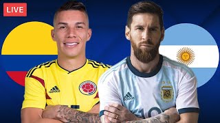 COLOMBIA vs ARGENTINA  LIVE STREAMING  World Cup Qualifiers  Football Match [upl. by Yellat]