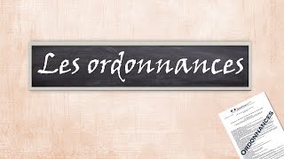 Quest ce quune ordonnance Normes E04 [upl. by Skricki]