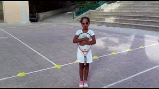 Altea Cieno 6 anni allenamento tennis per bambini [upl. by Ulrika848]