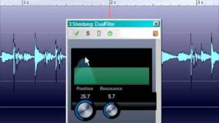 WaveLab 7 Dual Filter Effect Demo [upl. by Danny989]