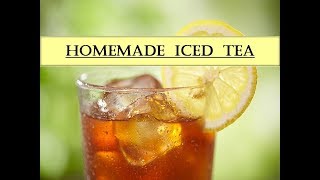 How To Make Iced Tea  Easy Way  Channel M [upl. by Erhart]