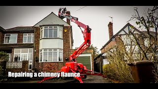 Installing a chimney flauncing in Ravenshead Nottinghamshire [upl. by Akiwak]