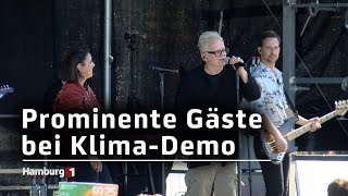 Klimastreik am Jungfernstieg mit Herbert Grönemeyer und Silbermond [upl. by Cohl355]