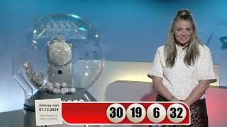 LOTTO 6aus49Gewinnzahlen von Samstag 07122024 [upl. by Winfield267]