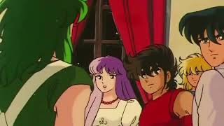 quotKnights of the Zodiacquot  Part 1 Sanctuary — Kiki messing with Tatsumi Uncut ADV Dub Full Clip [upl. by Shepley]