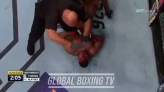 Alistair Overeem VS Curtis Blaydes Knockout [upl. by Linea449]