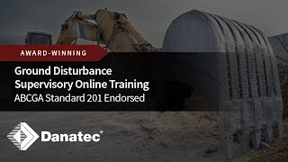 Ground Disturbance  Supervisory Online Training [upl. by Evilc]