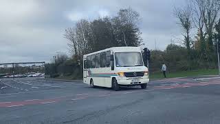 Ex Education Authority School Bus With Barton’s Transport Leixlip [upl. by Ennaj]